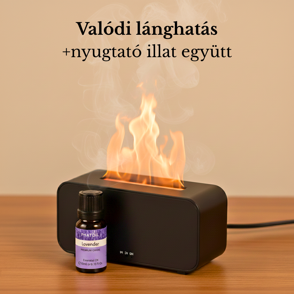 RelaxPont Lánghatású Aromadiffúzor + Illóolaj Csomag