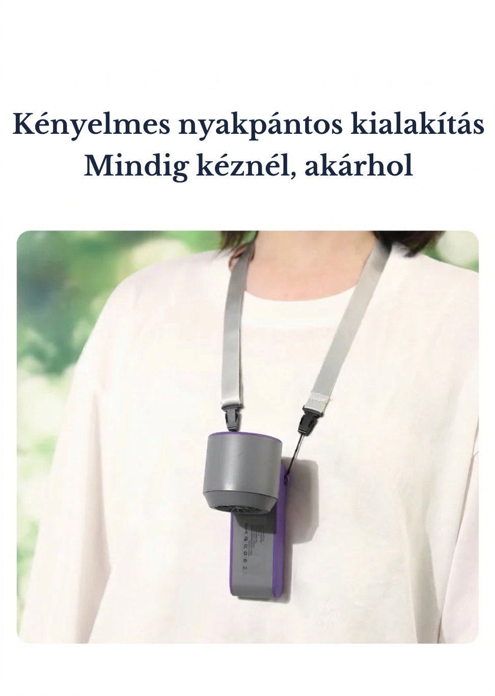 RelaxPont IceBreeze Mini Hűsítő Ventilátor